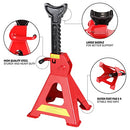 CARTMAN Car Jack Stands, 3 Ton Capacity Steel Car Lifting Stand B00RFCDN6O - Brand New