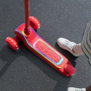 JETSON HALOS THREE-WHEEL LIGHT UP KICK SCOOTER - RED - Brand New