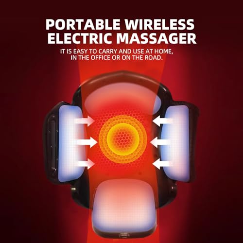 DEITY KNEE MASSAGER 3 IN 1, ADJUSTABLE TEMPERATURE, VIBRATION, 3D MASSAGE - Like New