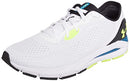 Under Armour Men's HOVR Sonic 5 Road Running Shoe White/Yellow Size 10 - Like New