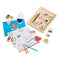 MELISSA & DOUG PAW PATROL WOODEN STAMPS ACTIVITY PAD 25 PIECES - MULTI-COLOR - Like New