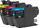 Brother Printer LC30193PK Super High Yield XXL 3 Pack Ink Cartridges - Brand New