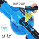 WISETOOL 20V Cordless Leaf Blower Battery and Charger QS-DCLB20B - BLACK/BLUE - Like New