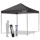 VOYSIGN 13x13 Pop Up Canopy Tent Brown Outdoor Instant Sun Shelter - Like New