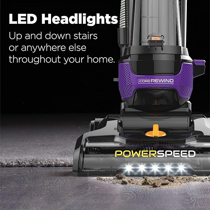 Eureka Powerful Lightweight Upright Vacuum Carpet Floor NEU202 - Purple - Like New