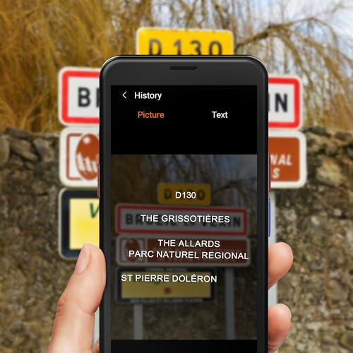 AI Language Translator Device, Voice Recorder Real-Time Translation A60 - Black - Like New