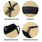 SIMPLICITY WOMEN'S SUMMER FOLDABLE WIDE BRIM HATS STRAW SUN VISOR - 3 COLORS - Like New
