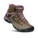 1018178 KEEN WOMEN'S TARGHEE III MID WATERPROOF HIKING BOOTS WEISS/BOYSENBERRY - Like New