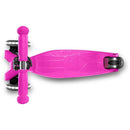 MICRO KICKBOARD MAXI KICK SCOOTER WITH LED LIGHTS - PINK - Like New