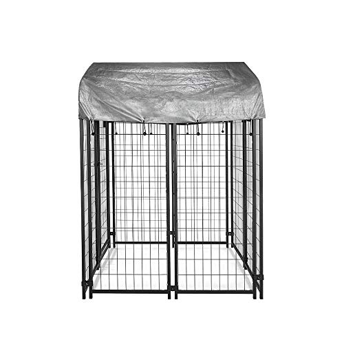 Olympia Tools 6x4x4 Dog Kennel - Small Outdoor Dog Kennel Kit with UV Protection - Like New