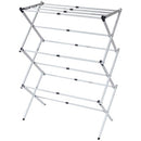 HOME BASICS 3 TIER EXPANDABLE CLOTHES DRYER - SILVER - Brand New