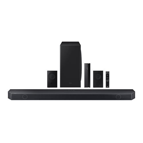 SAMSUNG HW-Q910D 9.1.2 CH SOUNDBAR WIRELESS SUBWOOFER, 2024 - BLACK Like New