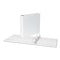 UNIVERSAL ECONOMY D-RING VINYL VIEW BINDER, 2-INCH CAPACITY, WHITE - WHITE - Brand New