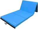 Fitvids Gymnastics, Folded Gym Mats Indoor/Outdoor, 10' x 4' x 3", Black - Brand New