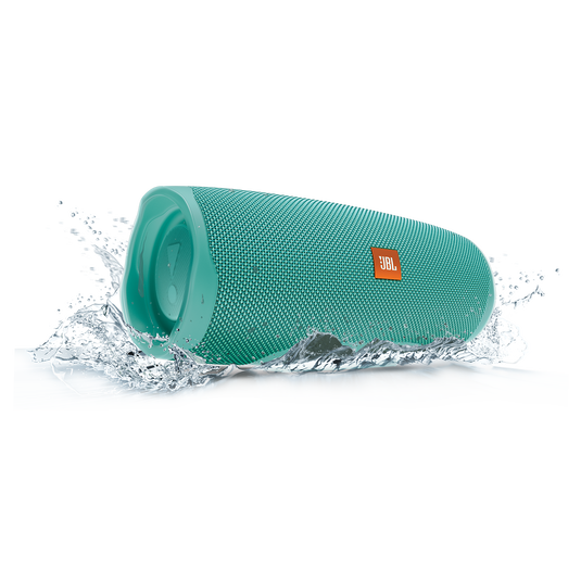 JBL CHARGE 4, WATERPROOF PORTABLE BLUETOOTH SPEAKER - TEAL - Like New