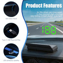 EWOJUYE MPH/KMH HEADS UP DISPLAY FOR CARS - BLACK - Like New