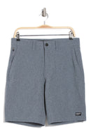 HURLEY FIELD TRACKER WATER REPELLENT WALKING SHORTS - SIZE: MEN 32 - IRON ORE - Like New