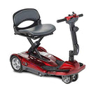 EV RIDER TRANSPORT AF PLUS AUTOMATIC FOLDING SCOOTER REMOTE - LITHIUM - RED - Like New