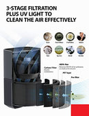 TOSHIBA AIR PURIFIERS FOR HOME UP TO 198 FT²|H13 TRUE HEPA FILTER|12H TIMER - Like New