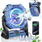 BAIWU PORTABLE MISTING FAN WITH RGB LIGHT, RECHARGEABLE BATTERY, TIMER, HOOK - Like New
