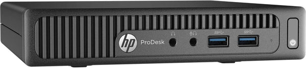 HP PRODESK 400 G2 ULTRA SMALL PC I5 (6500T) 128GB SSD 8GB RAM - BLACK - Like New