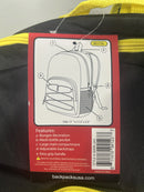 MODA WEST 17" BACKPACK - BLACK/YELLOW/BLUE - Like New