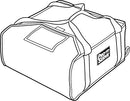 Rubbermaid Commercial Products FG9F3700 Insulated Pizza & Food Delivery Bag Red - Brand New