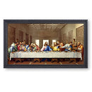The Last Supper by Leonardo Da Vinci Classic Art Giclee Print Framed Art - Brand New