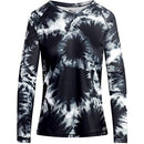 KANU Surf Women's UPF 50+ Long Sleeve Active Swim Tee & Workout Top M Black - Brand New