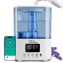 AZAEAHOM SMART HUMIDIFIERS FOR BEDROOM, TOP FILL 4L COOL MIST AIR HUMIDIFIER - Like New