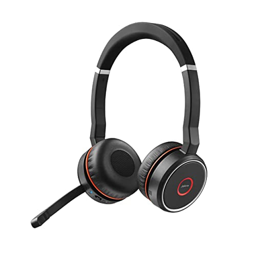 JABRA EVOLVE 75 SE MS STEREO WIRELESS HEADSET/MUSIC HEADPHONES - Scratch & Dent