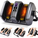 DIAIHSCO FOOT MASSAGER HEAT DEEP KNEADING ROLLING NERVES FOOT LEG, 8882 - BLACK - Like New