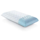 MALOUF Zoned Dough Gel-Infused Memory Foam Bed Pillow-5-Year U.S. Warranty - Brand New