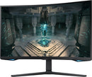 SAMSUNG 27" Odyssey G65B QHD 240Hz HDR 600 1000R Curved, LS27BG652ENXGO - BLACK Like New