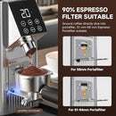 COFIBREWS BURR COFFEE BEAN GRINDER FOR HOME USE CG215B - SILVER - Like New