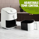 TASTY PERSONAL AIR FRYER 2-QUART 900 WATTS TY11882-1 - WHITE - Like New