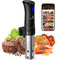 BLITZHOME Sous Vide Machine, WiFi APP Included, 1100W Sous Vide Cooker Like New