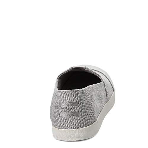 10015996 TOMS WOMEN'S AVALON SLIP-ON SIZE 6.5 (AU/UK W4.5) (EU W37) - GRAY - Like New