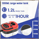 AULANK STEAM CLEANER, 14PCS, 6 LEVEL, HEAT 15S UP, TC-SC-002-2RED - 2-RED - Like New