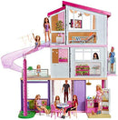 Barbie Dreamhouse Dollhouse X003FM0JCF - Pink - Brand New