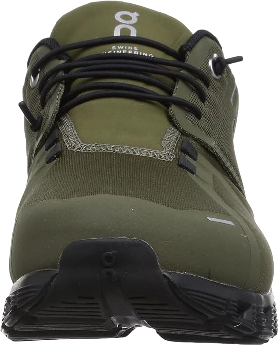 59.98840 On Cloud 5 Waterproof Shoes Men's Olive/Black Size 9 - Like New