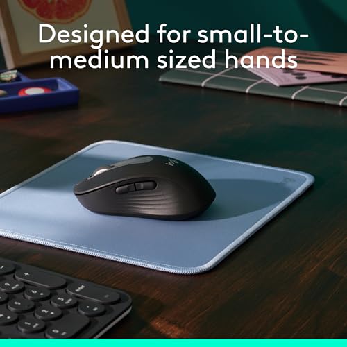 Logitech Signature M650 Wireless Mouse For Small to Medium Sized Hands - Black - Like New