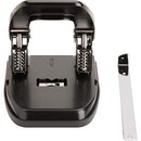BUSINESS SOURCE HEAVY-DUTY HOLE PUNCH 65626 SMALL 65626-BLACK - BLACK - Like New