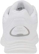 New Balance Men's 577 V1 Hook and Loop Shoe - Size 12 Extra Wide - WHITE/WHITE - Like New