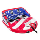 Airhead Inflatable Towable Tube 1-4 Rider Model Dual Tow Point AZT2223SS - Stars - Like New