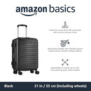 AMAZON BASICS 21" HARDSIDE CARRY-ON LUGGAGE HARDSHELL SUITCASE - Scratch & Dent