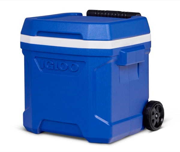IGLOO PROFILE 16 ROLLER HARD-SIDED COOLER - BLUE - Like New