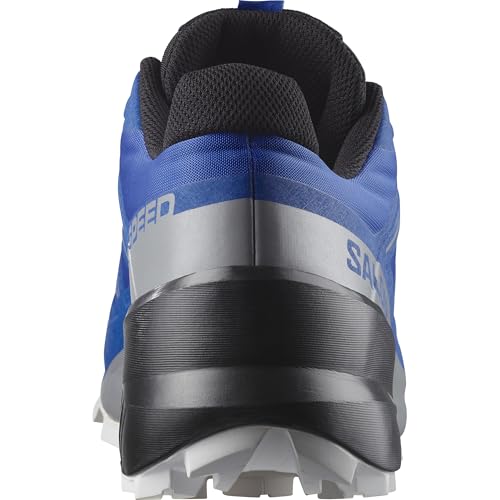 Salomon Men's Speedcross Trail Running Shoes L41042900 Lap Blue Black/White 13 - Like New