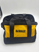 DEWALT HEAVY DUTY NYLON TOOL BAG TOTE BAG 13" X 8" X 10" - BLACK/YELLOW - Like New