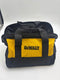 DEWALT HEAVY DUTY NYLON TOOL BAG TOTE BAG 13" X 8" X 10" - BLACK/YELLOW - Like New